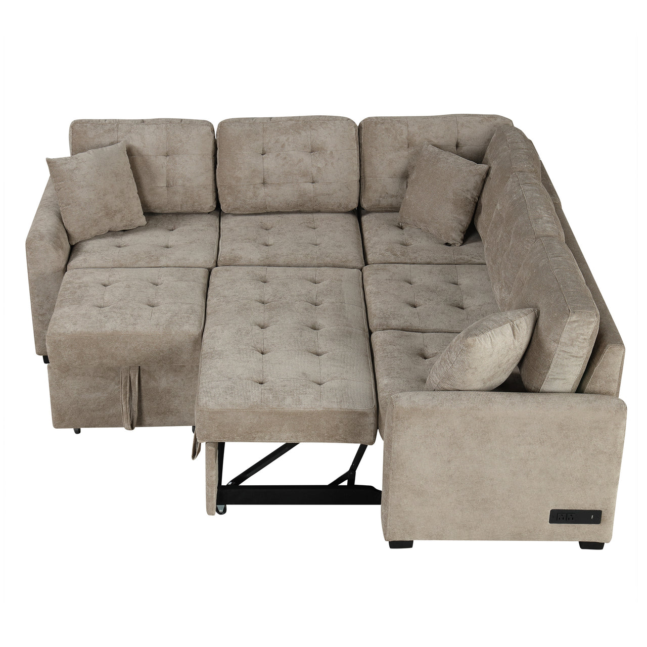 EVOXIS 83" Sectional Sofa