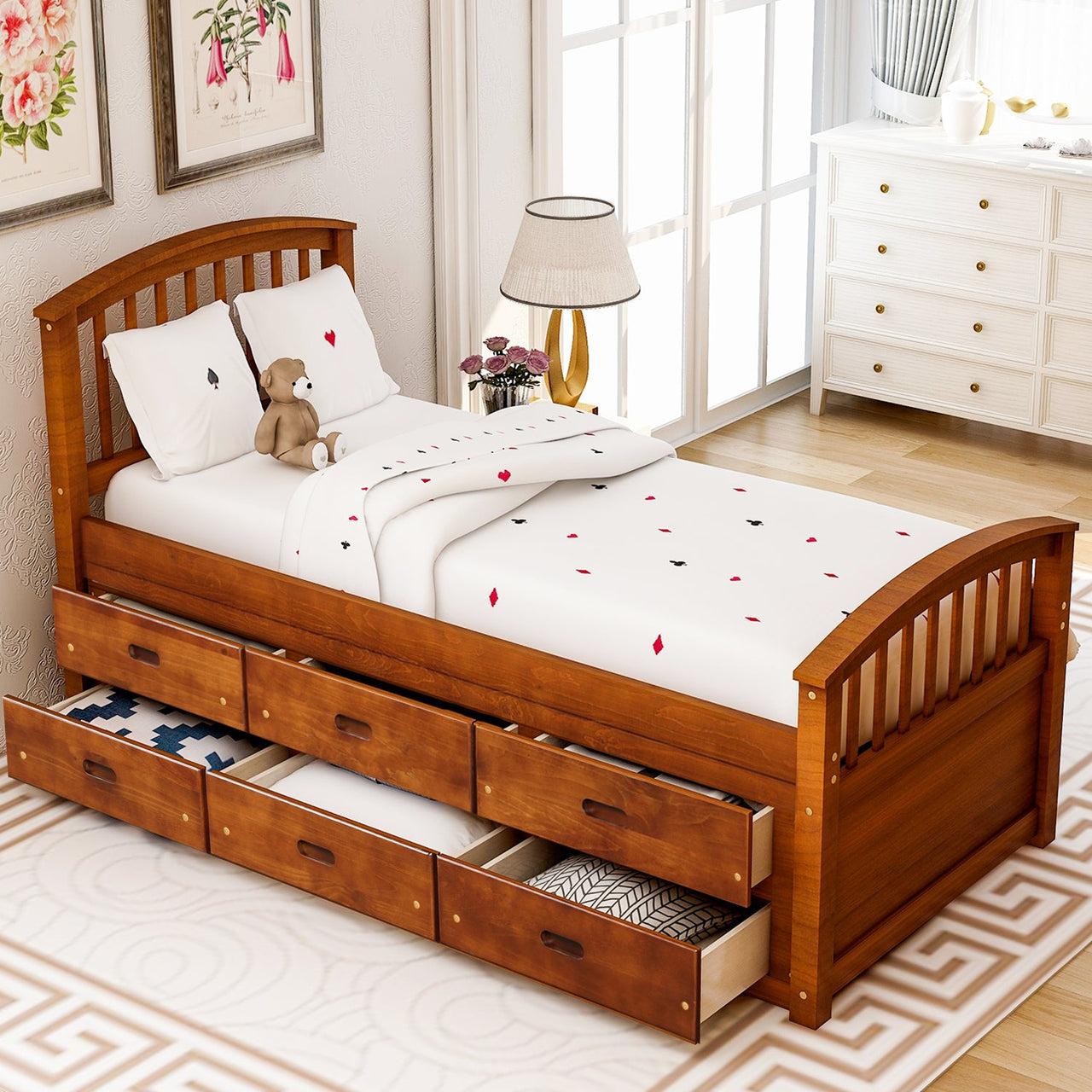 NOLVEX 79" Wood Bed