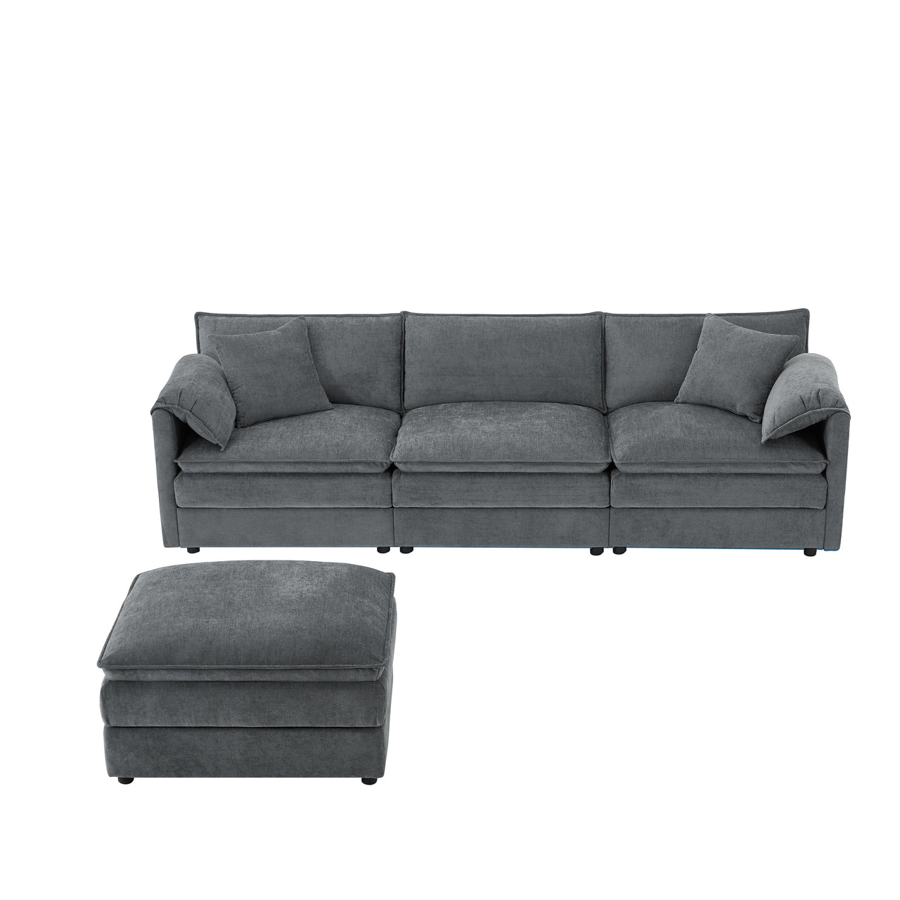 ZENOVAR 103" 4-Seat Sectional Sofa