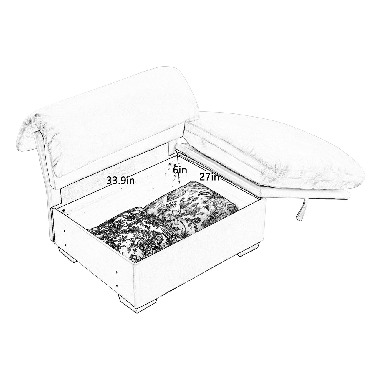 GIANNA 84" Loveseat - Clearance