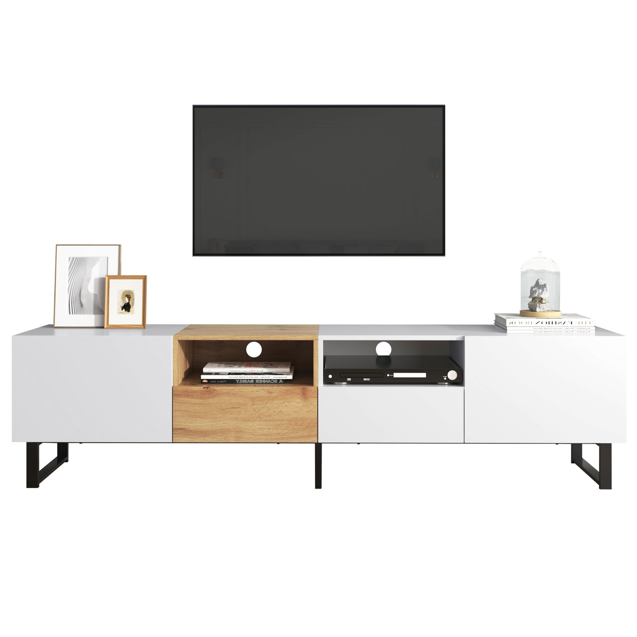 PYXIS 2-Cabinets 75" TV Stand