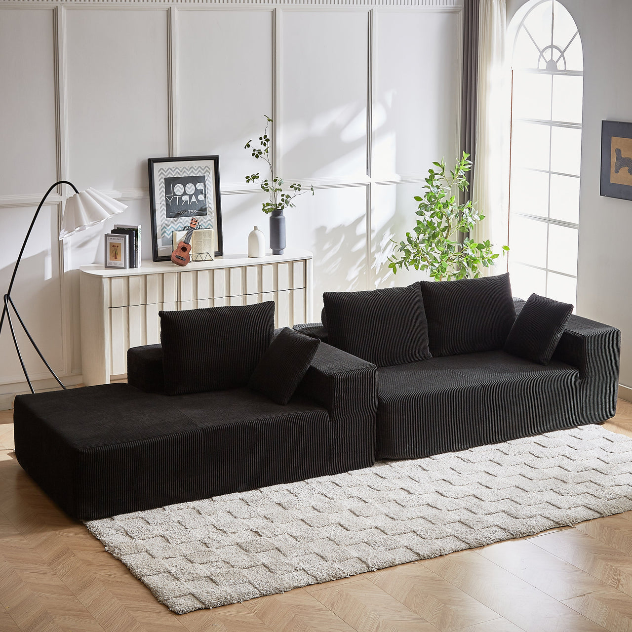 DORIAN 110" Sectional Sofa