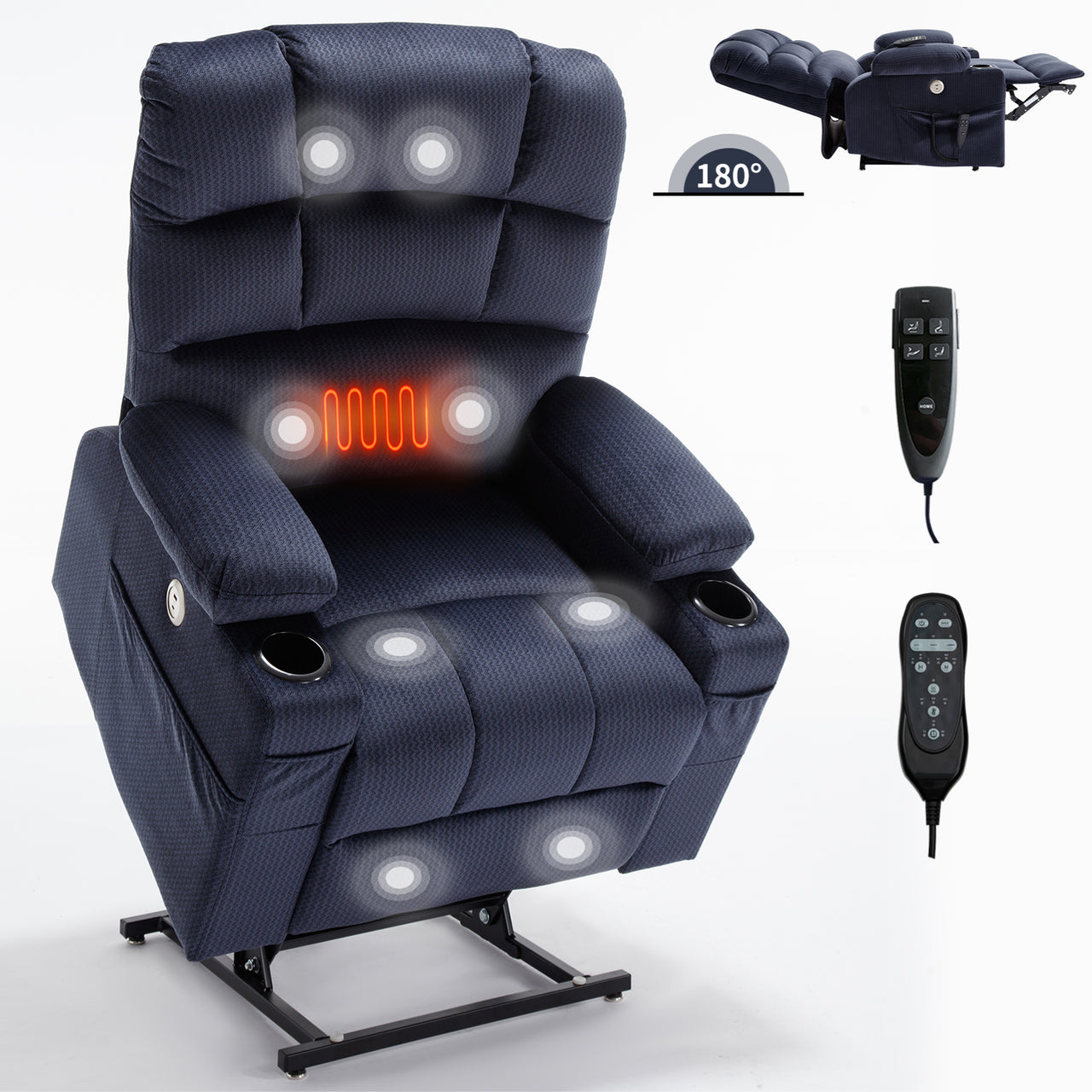 COZYLift Recliner with Heat Massage - 6602 L