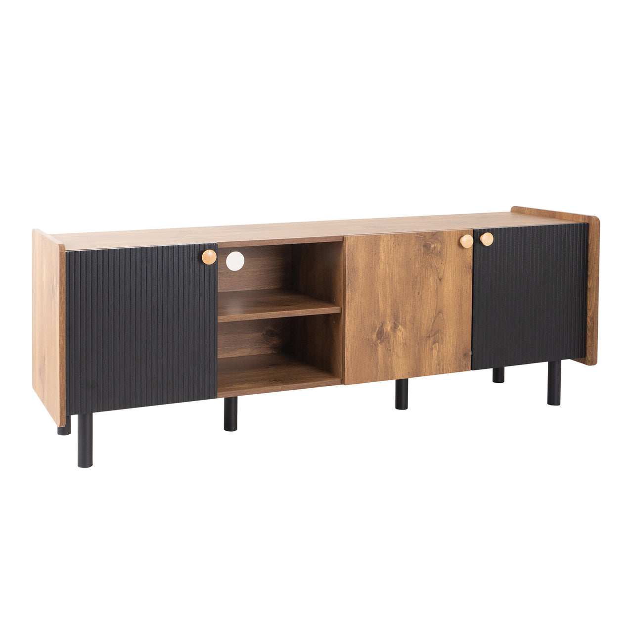 PYXIS 3-Cabinets 62" TV Stand