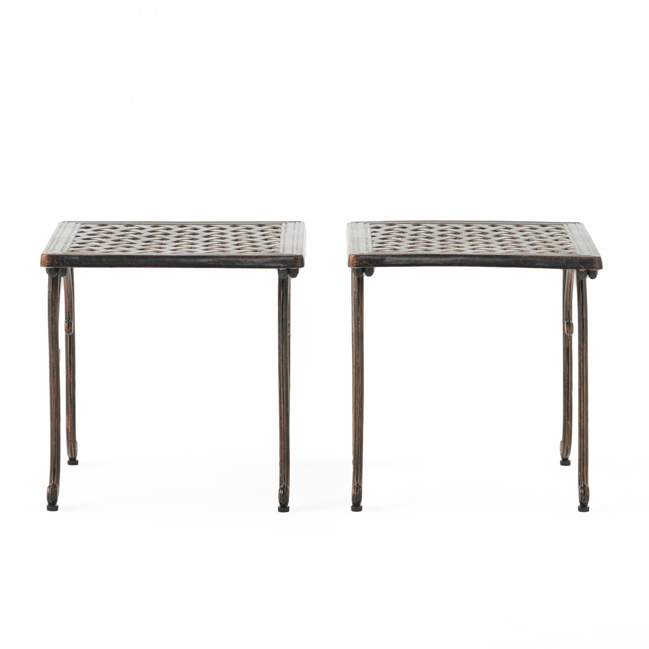 VYLNEXA 18" Outdoor End Table