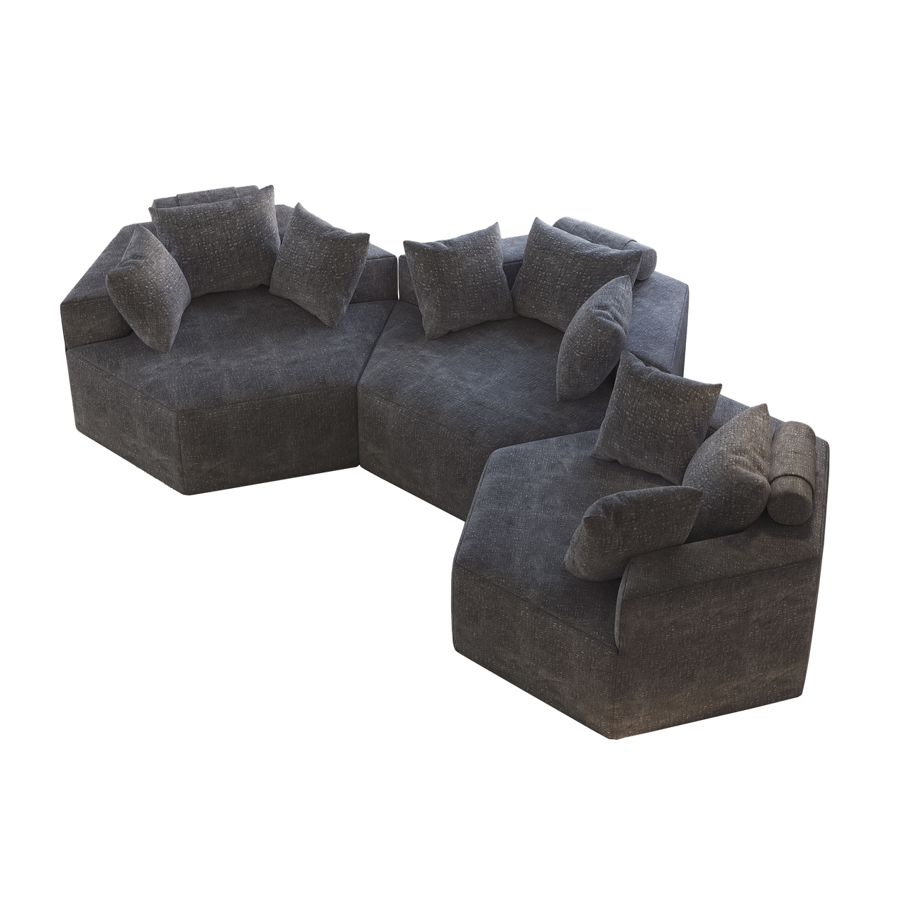 HEXA 54" Sofa