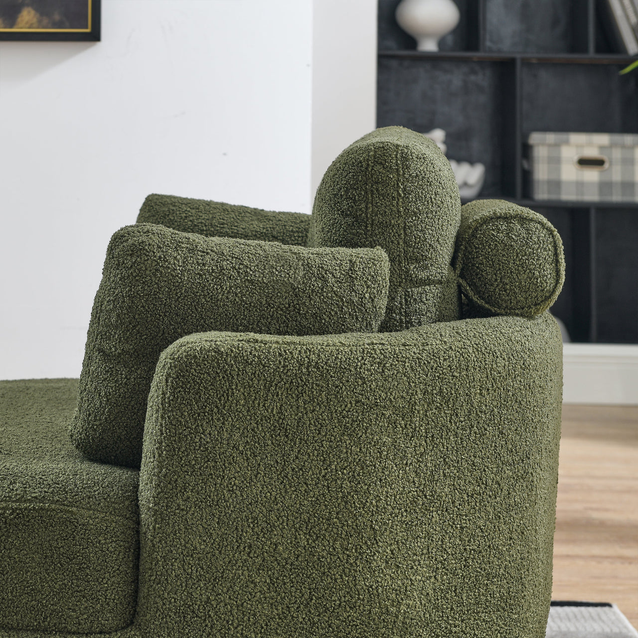 JANELLE Oversized Swivel Chair 39" Chair