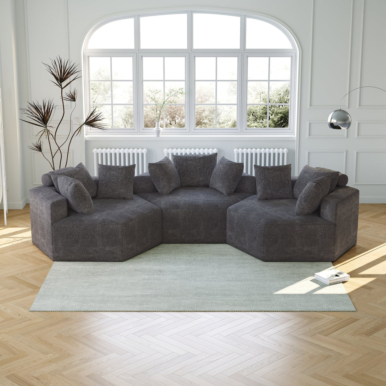 HEXA 54" Sofa