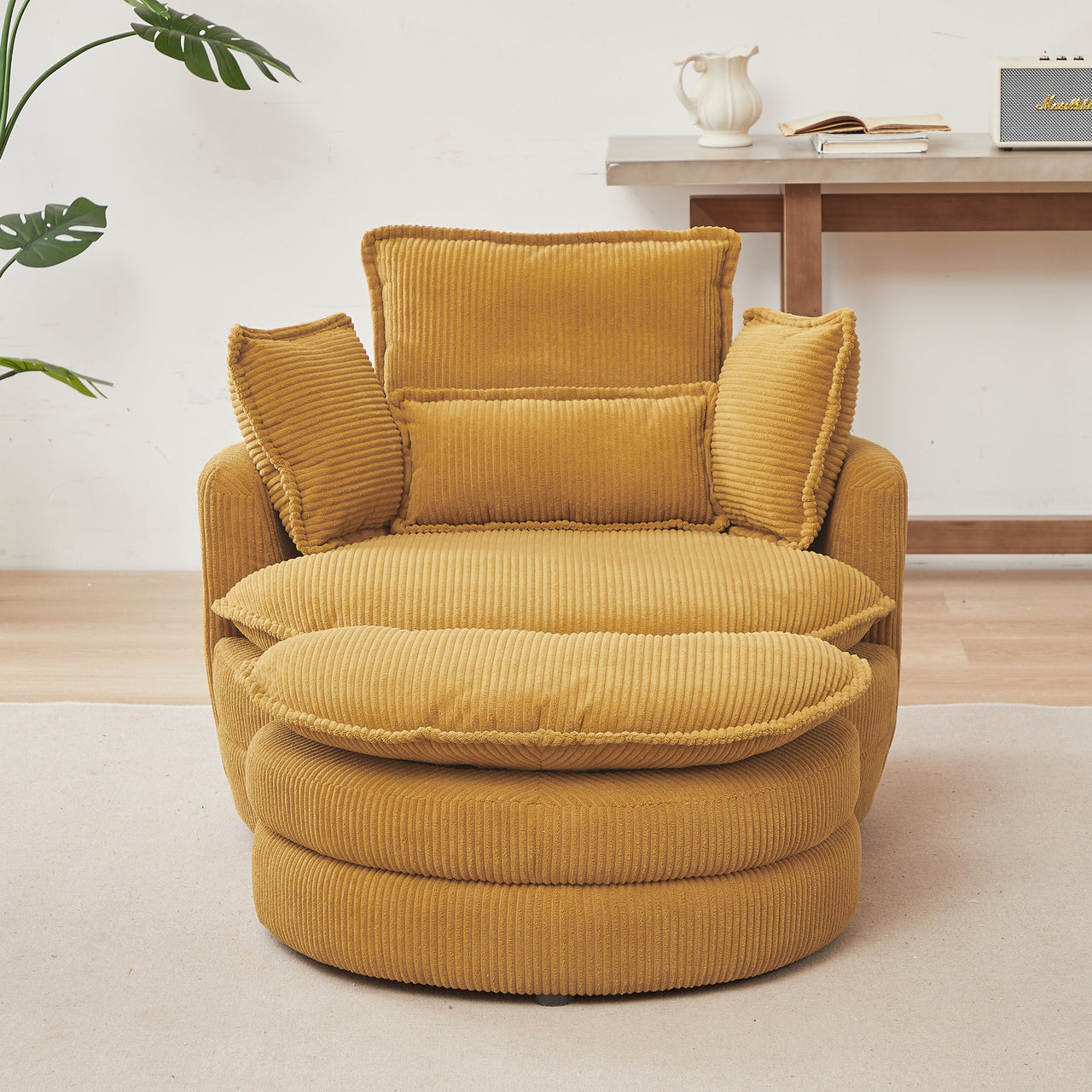 IMOGEN Oversized Swivel 38" Chair