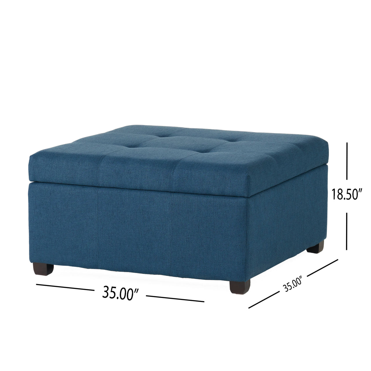 DREXOVA 35" Storage Ottoman