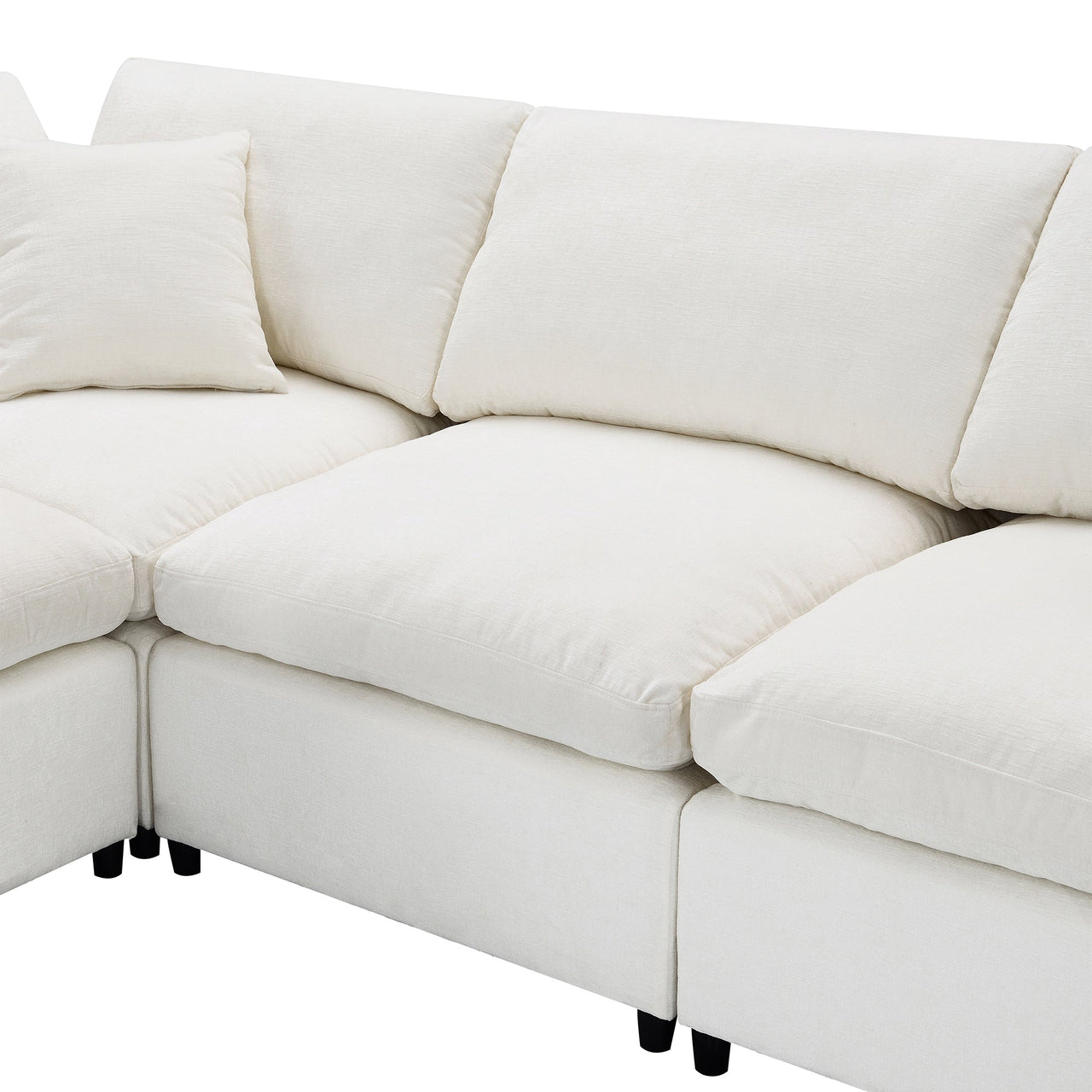 DEVROX 130" Sectional Sofa