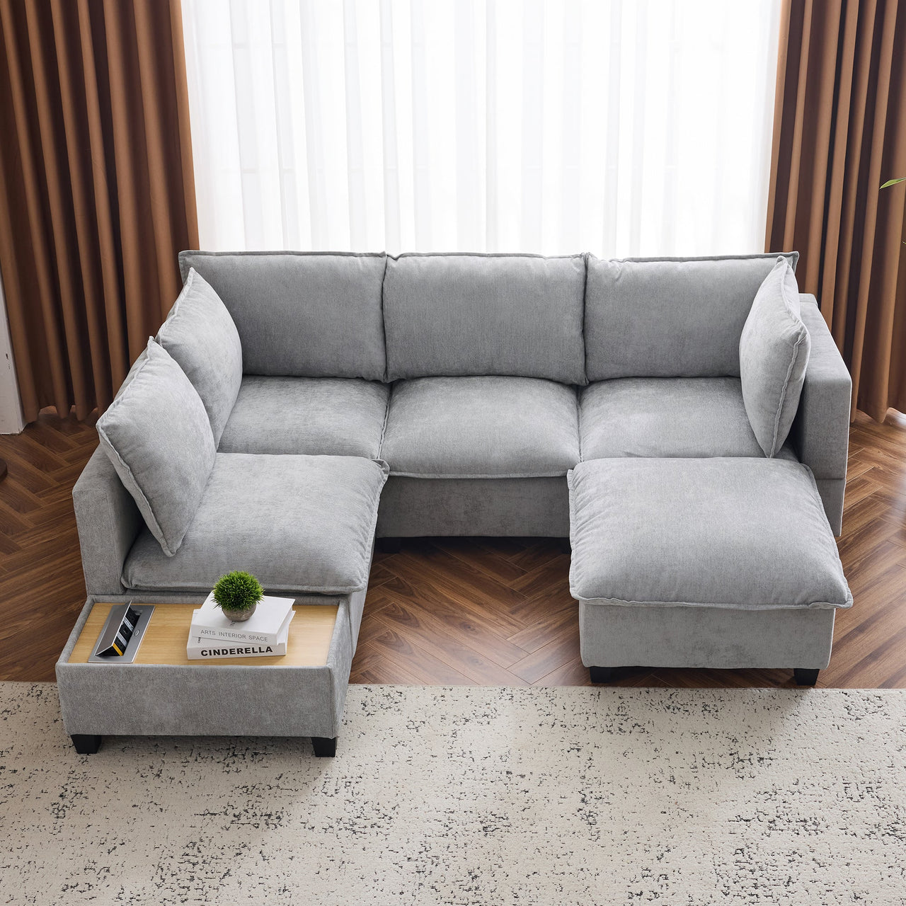 OPHYLEX 90" Sectional Sofa