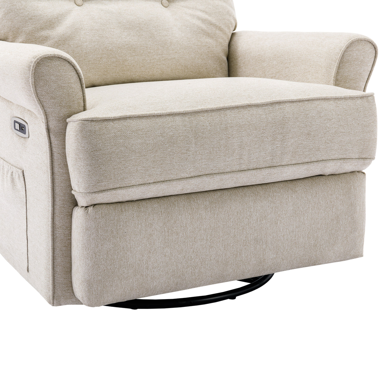 BRYNIX 30" Swivel Recliner Chair