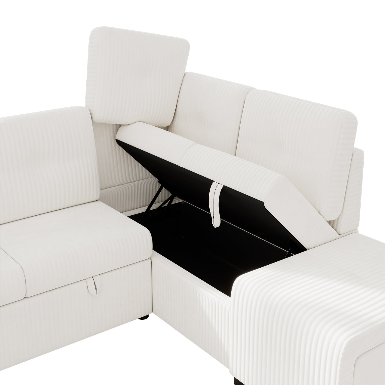 NEXRION 94" Sectional Sofa