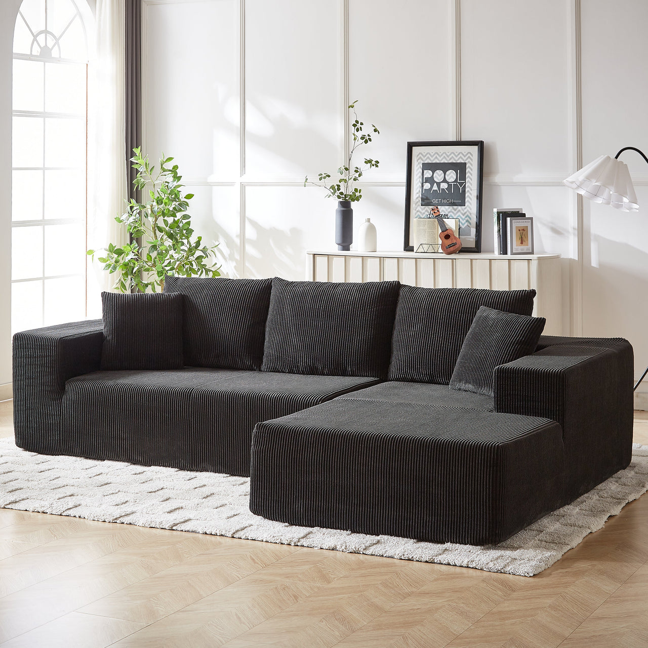 DORIAN 110" Sectional Sofa