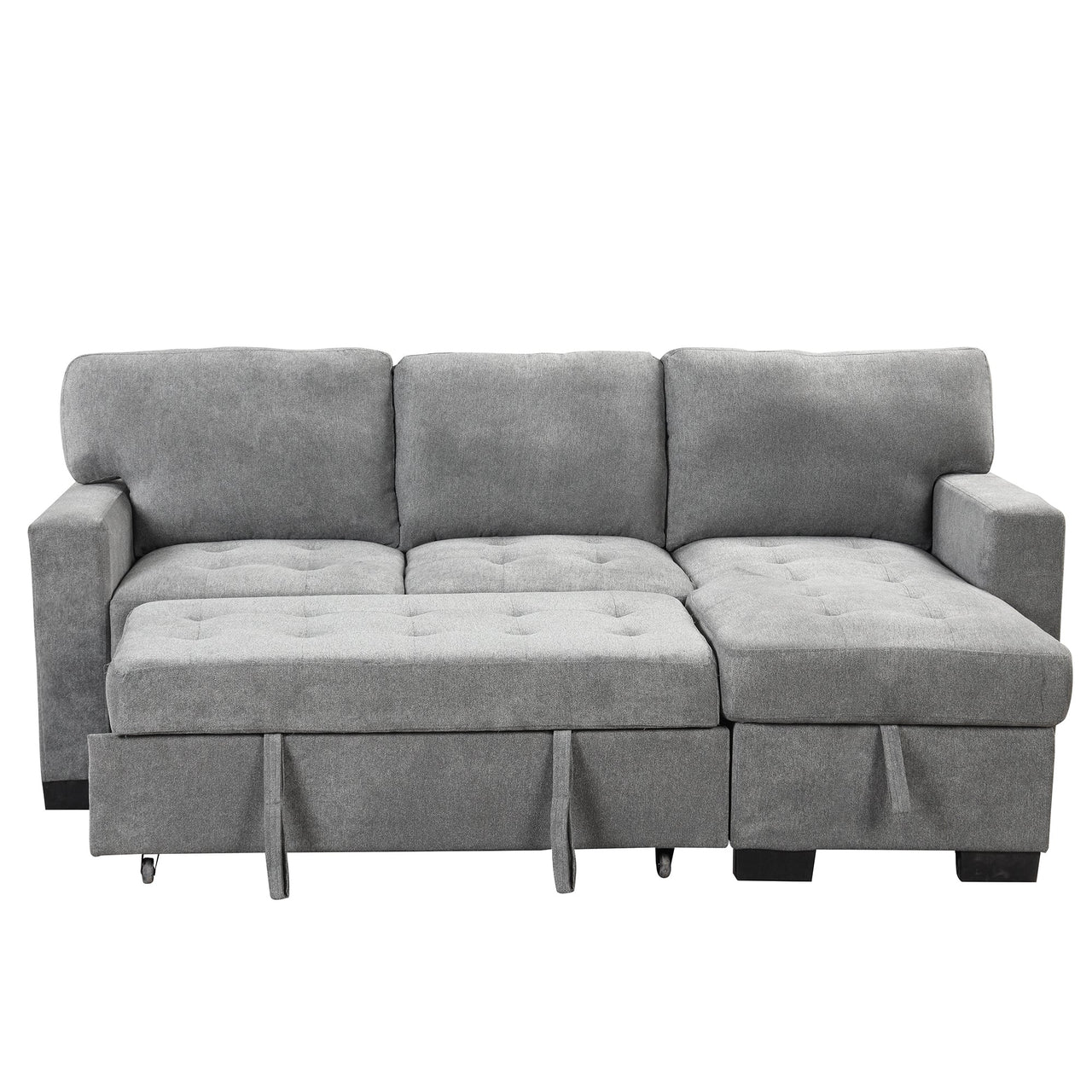 JOVIRAN 85" Sectional Sofa