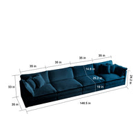 Thumbnail for HOLLIS Sofa (4 Seat)