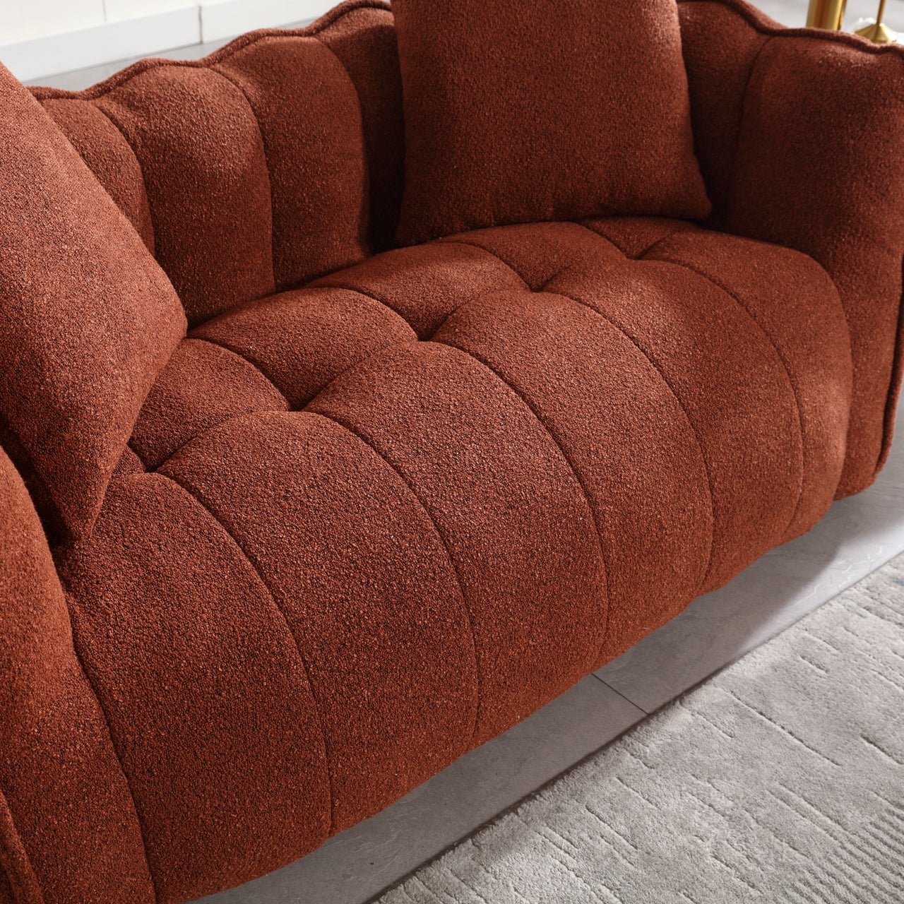 ALINA 66" Bean Bag Loveseat