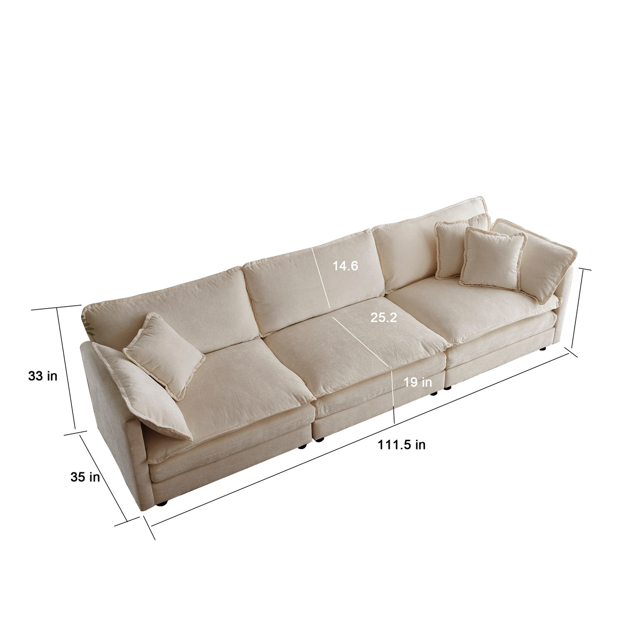 HOLLIS Sofa (3 Seat)