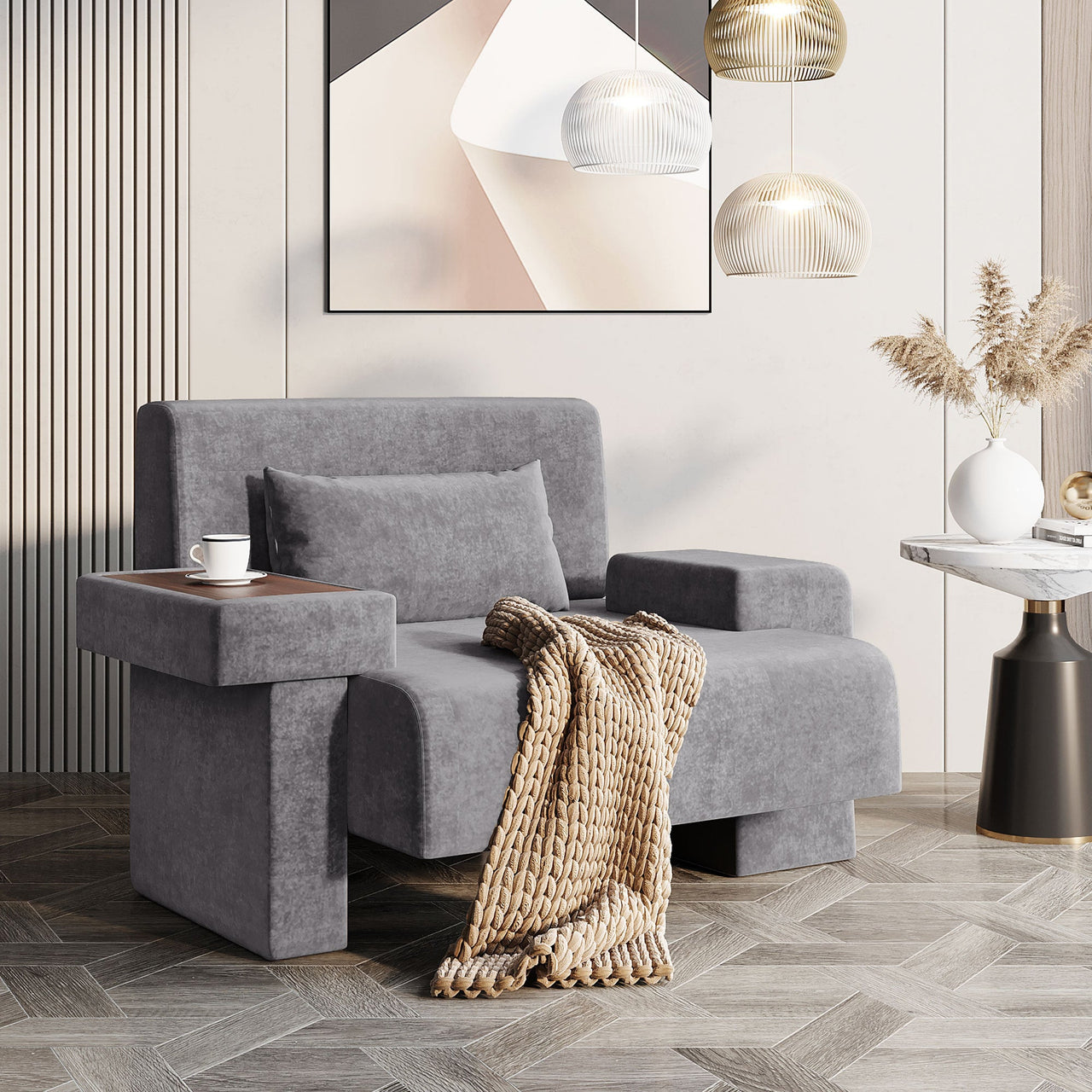 ZYNTRON 48" Armchair