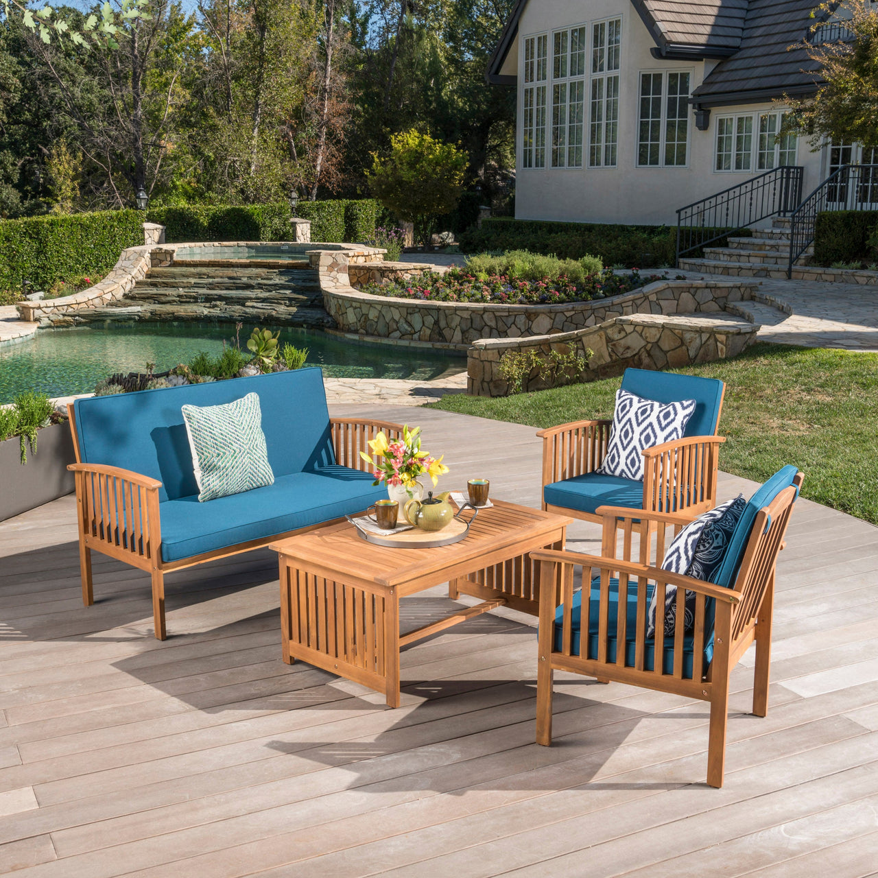 ZAVREX Outdoor Chat Set