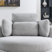 Thumbnail for JANELLE Oversized Swivel Chair 39