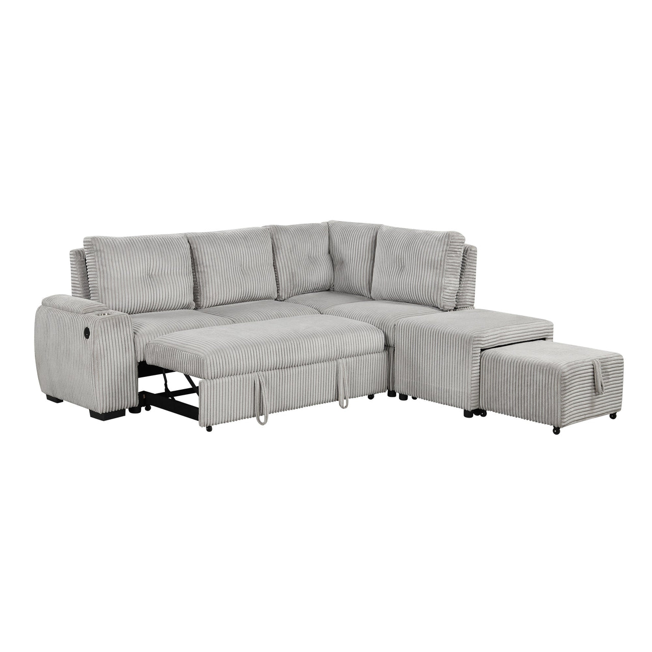 NEXRION 94" Sectional Sofa