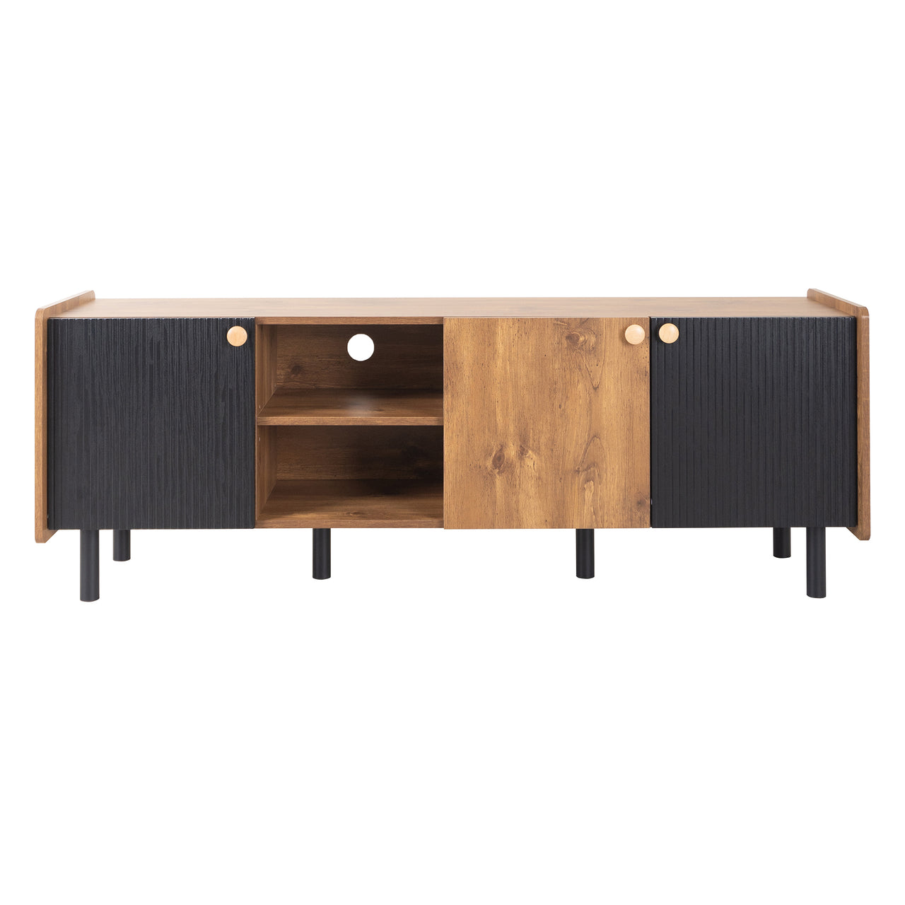 PYXIS 3-Cabinets 62" TV Stand