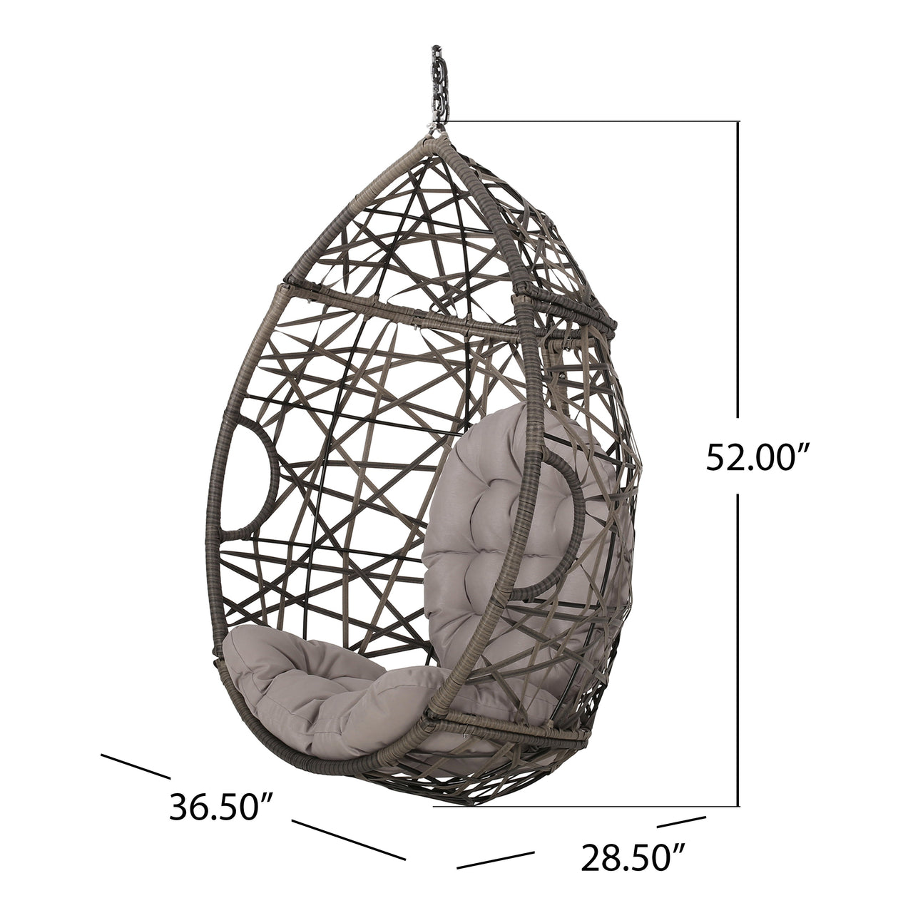 ZELTORVEX 37" Egg Chair