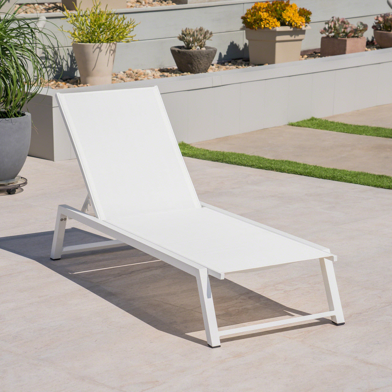 KYLNEX 76" Outdoor Chaise Lounge