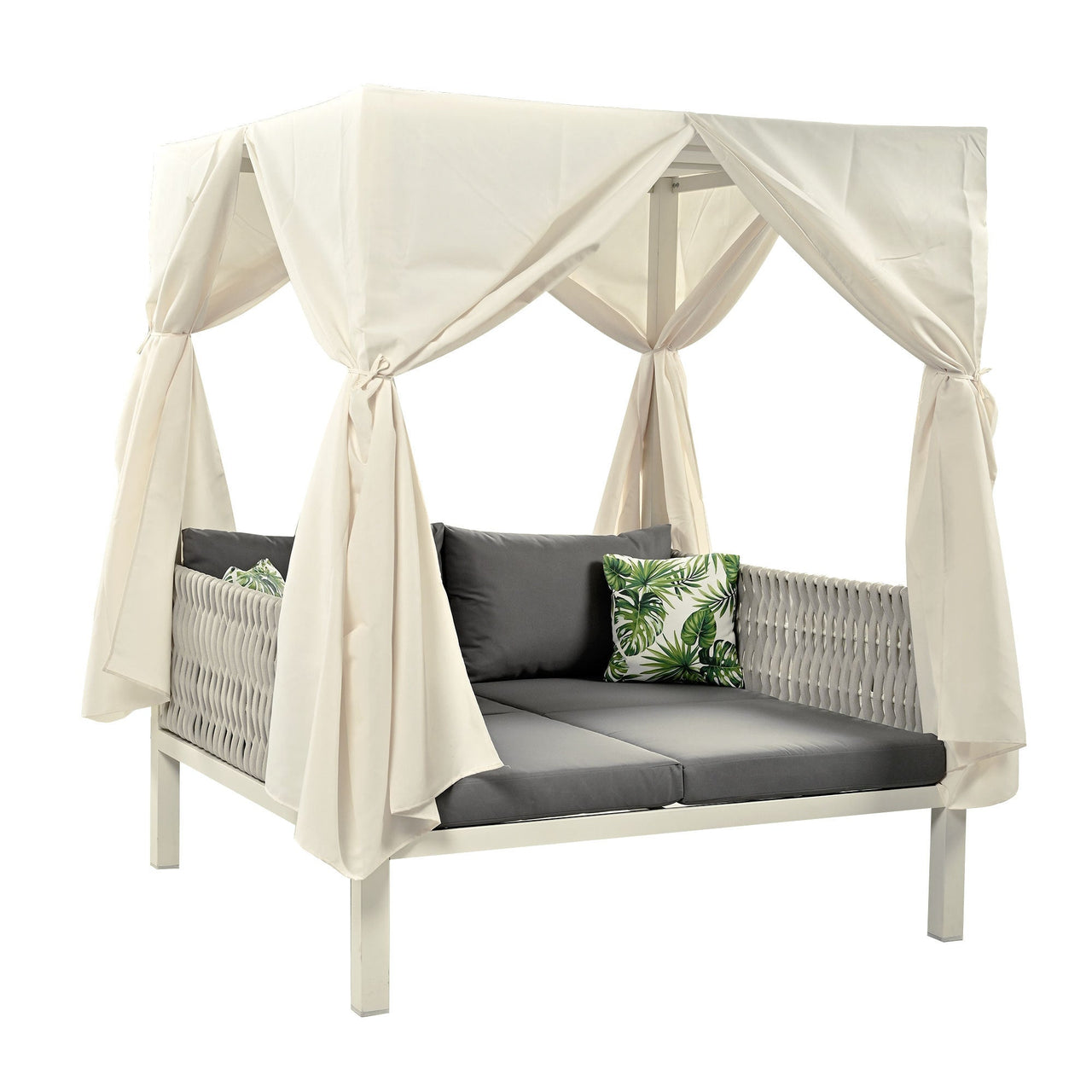 TREXOR 57" Sunbed with Curtains