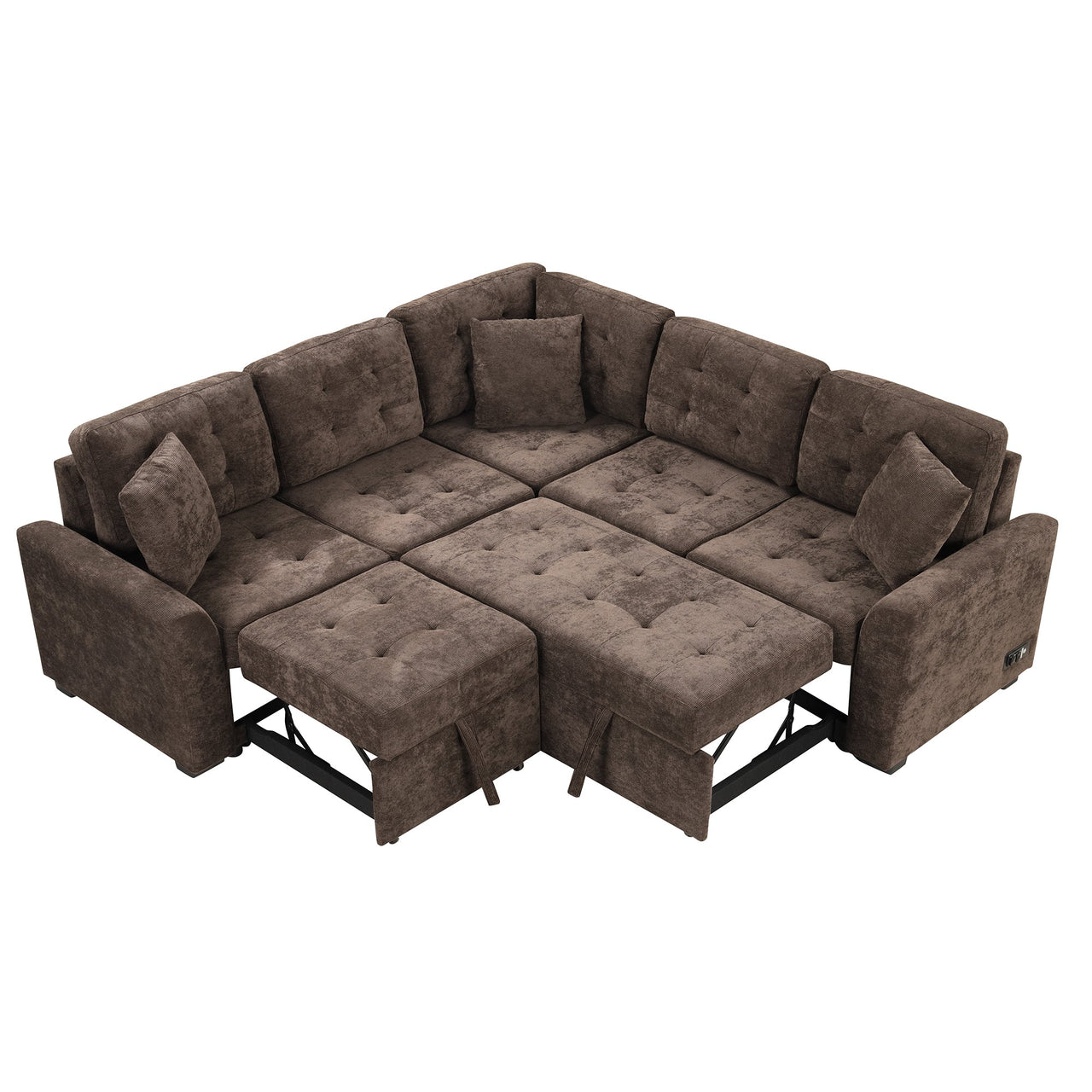 EVOXIS 83" Sectional Sofa