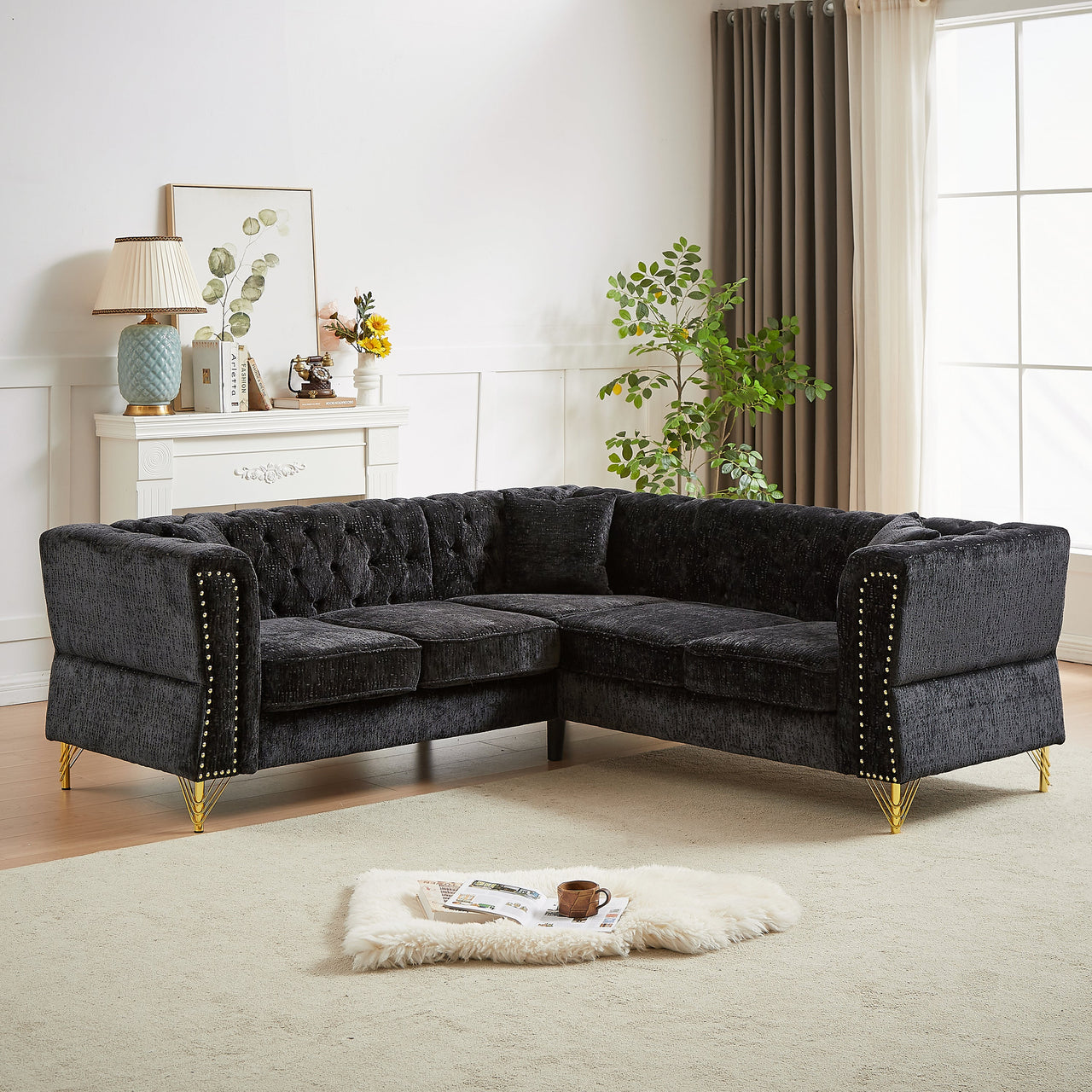 DAPHNE 81" Corner Sofa