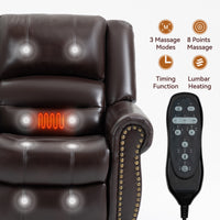 Thumbnail for COZYLift Recliner with Heat Massage - 8300 XL