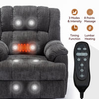 Thumbnail for COZYLift Recliner with Heat Massage - 8500 XL