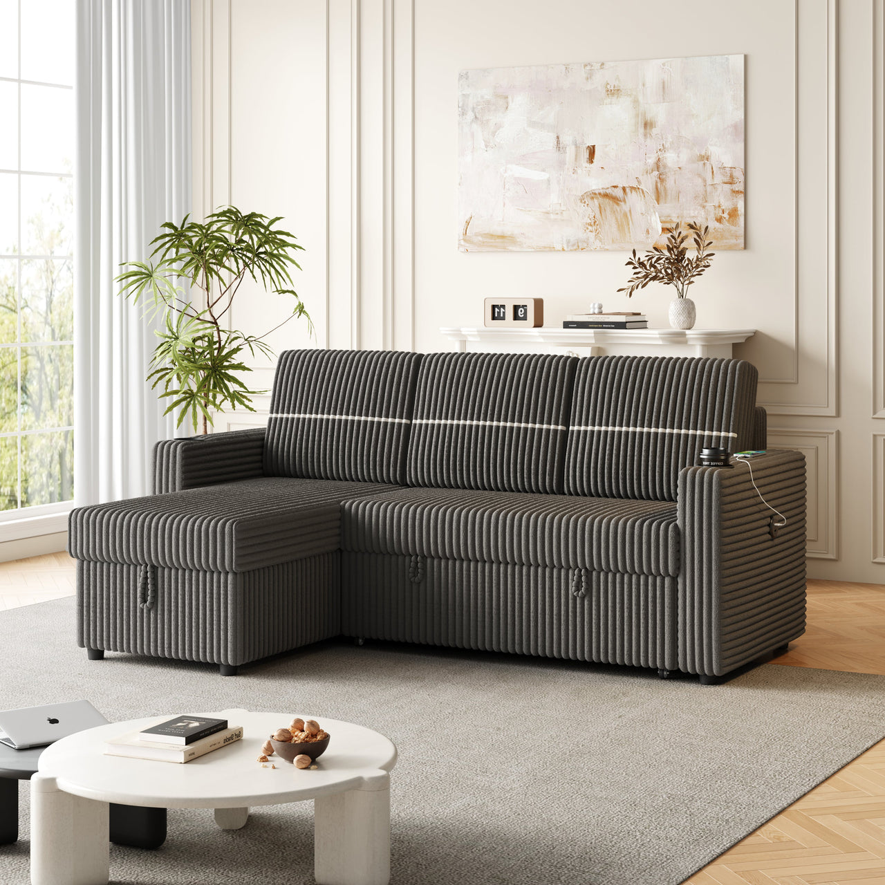 ULYSSES 85" Oversized Sofa