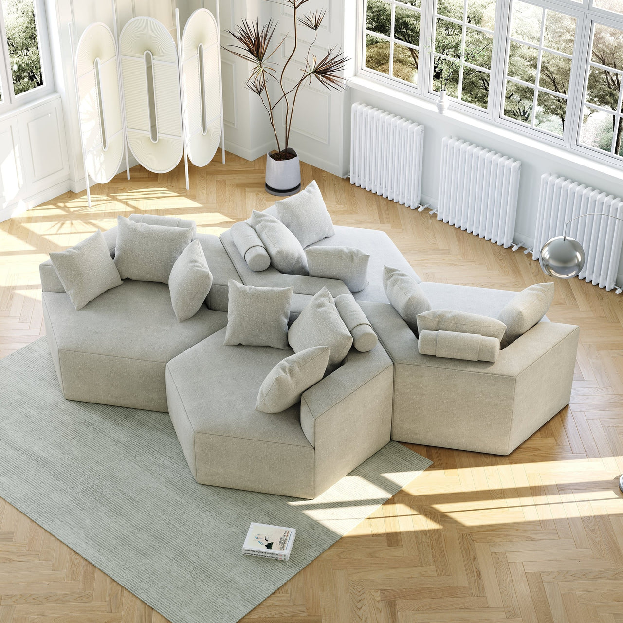 HEXA 54" Sofa