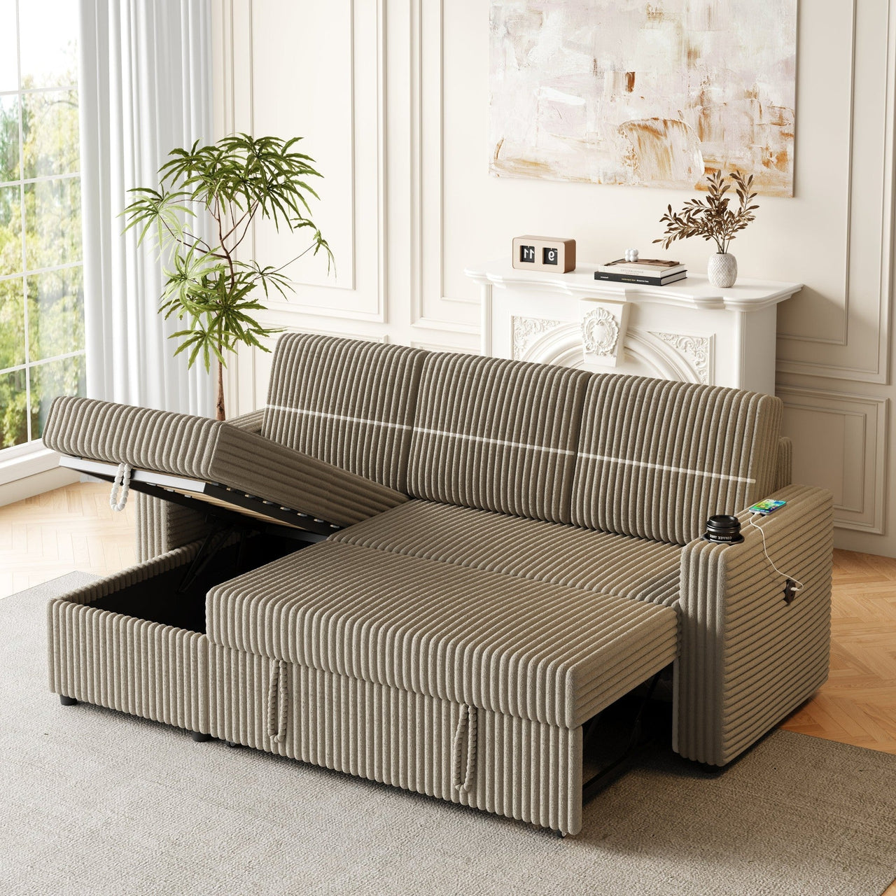 ULYSSES 85" Oversized Sofa