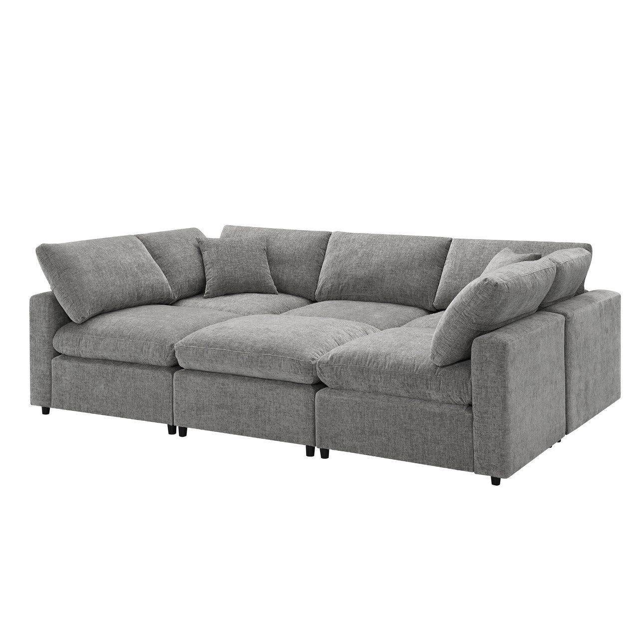 DEVROX 130" Sectional Sofa