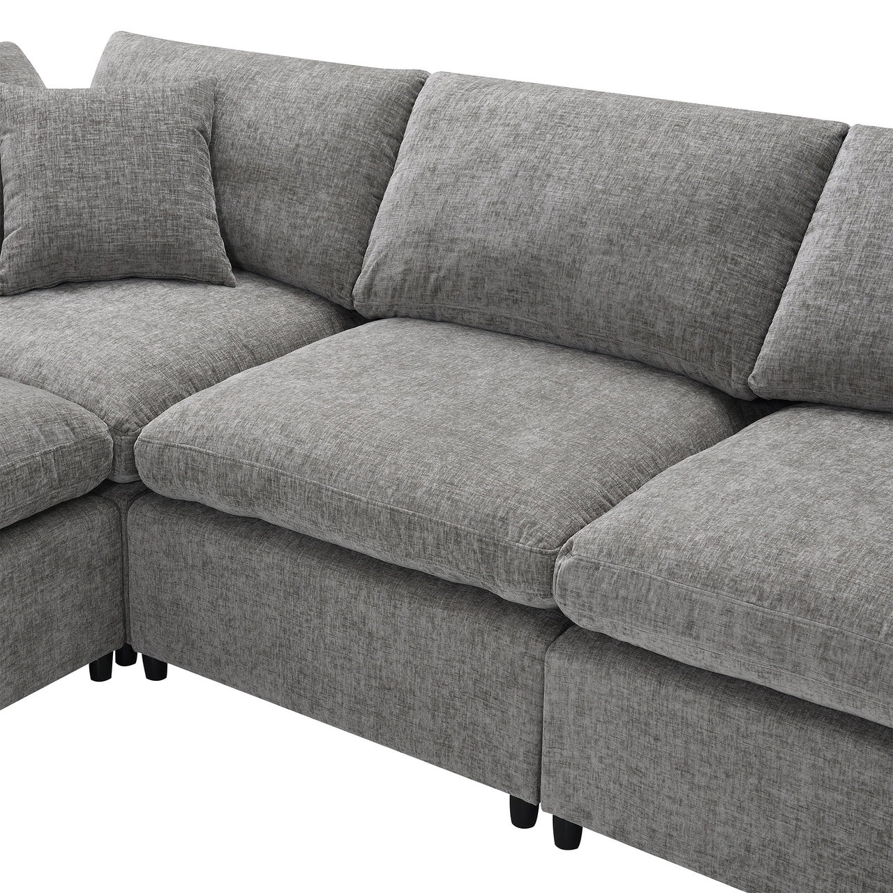 DEVROX 130" Sectional Sofa