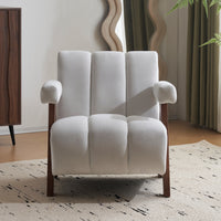 Thumbnail for CALYPSO Modern Chair - Ivory Velvet