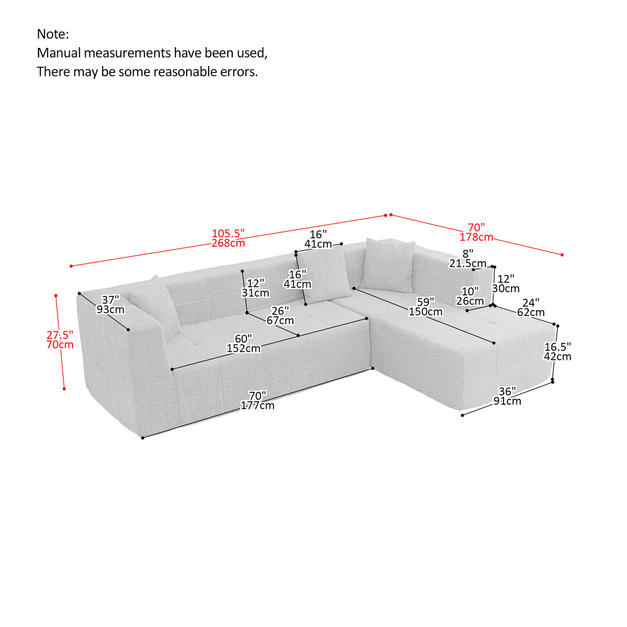 DEXTER 106" Sofa