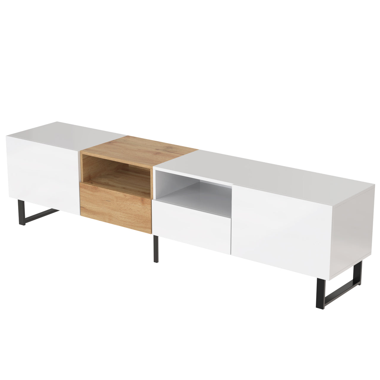 PYXIS 2-Cabinets 75" TV Stand