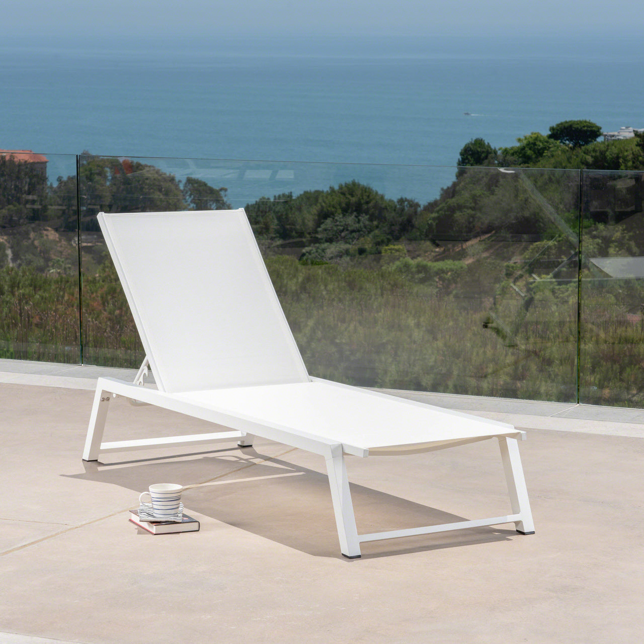 KYLNEX 76" Outdoor Chaise Lounge