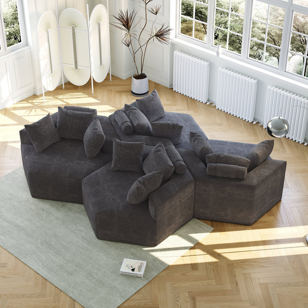 HEXA 54" Sofa