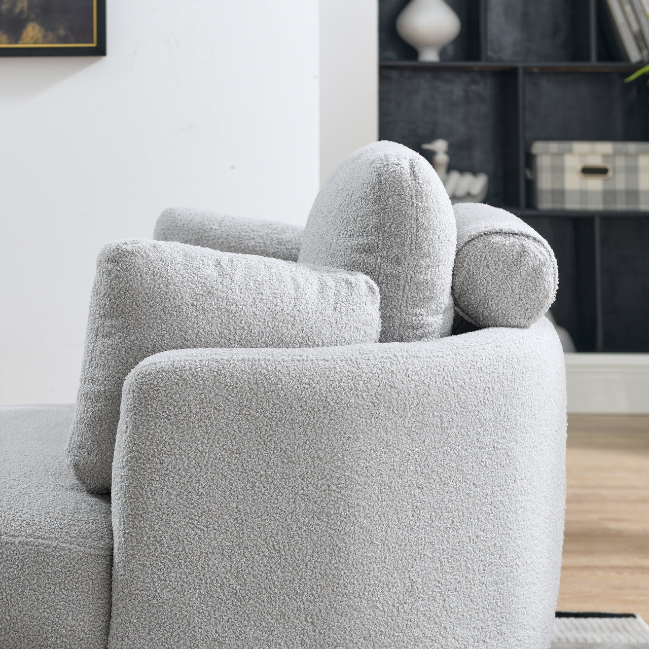 JANELLE Oversized Swivel Chair 39" Chair