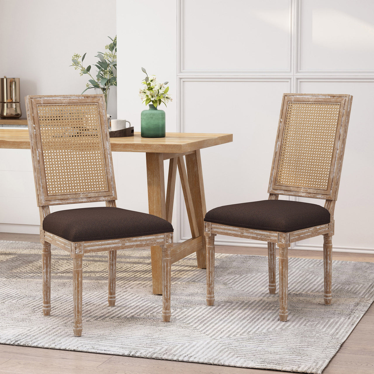 VELDRAVOX 20" Dining Chair [Set of 2 Pcs]