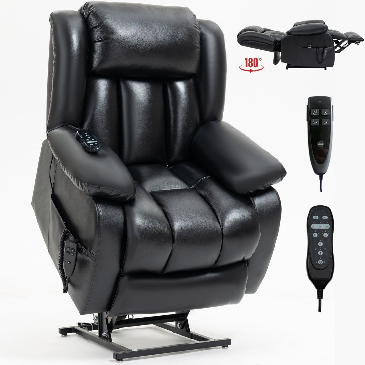 COZYLift 36" Recliner with Heat Massage - 5516