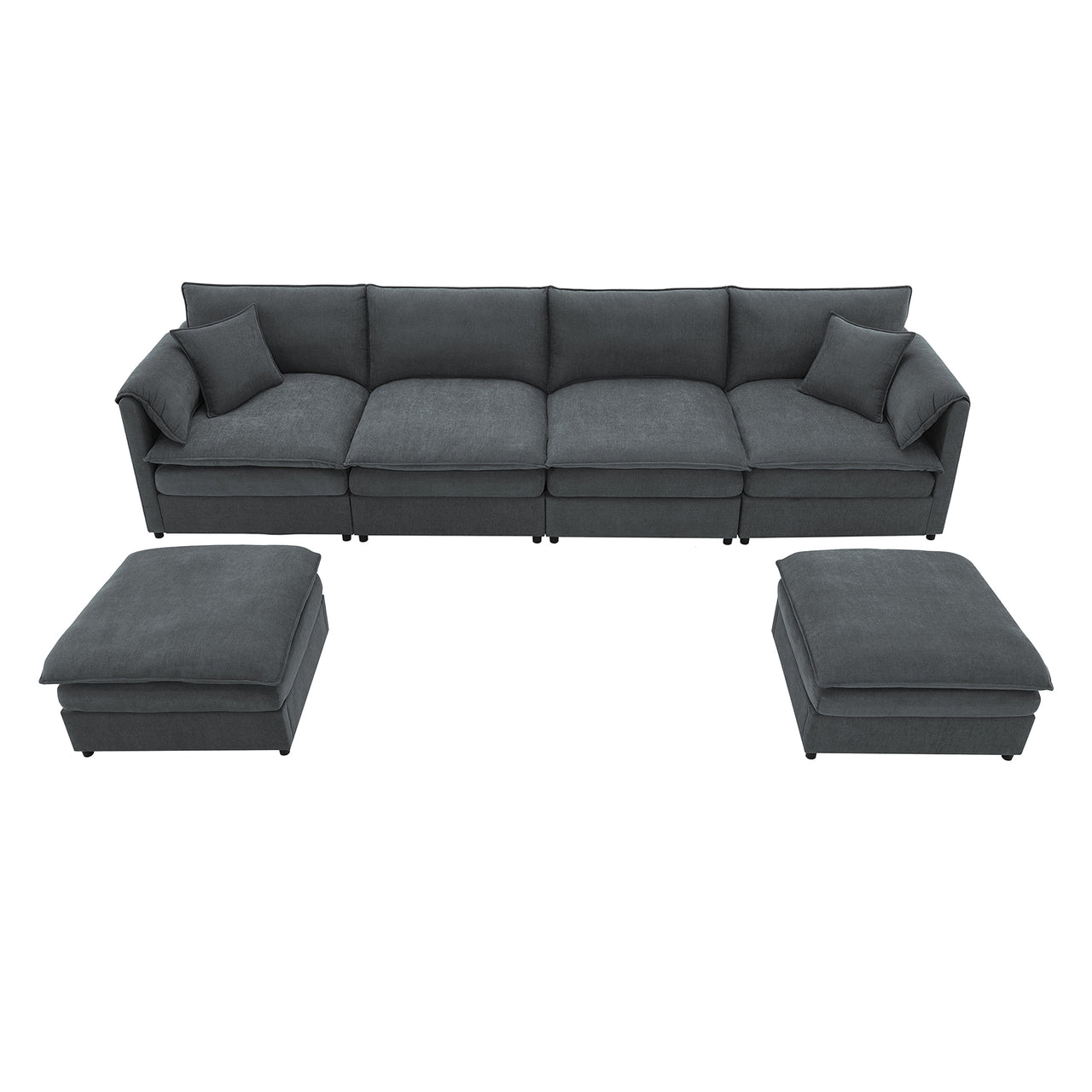 OPHYRA 134" Sectional Sofa