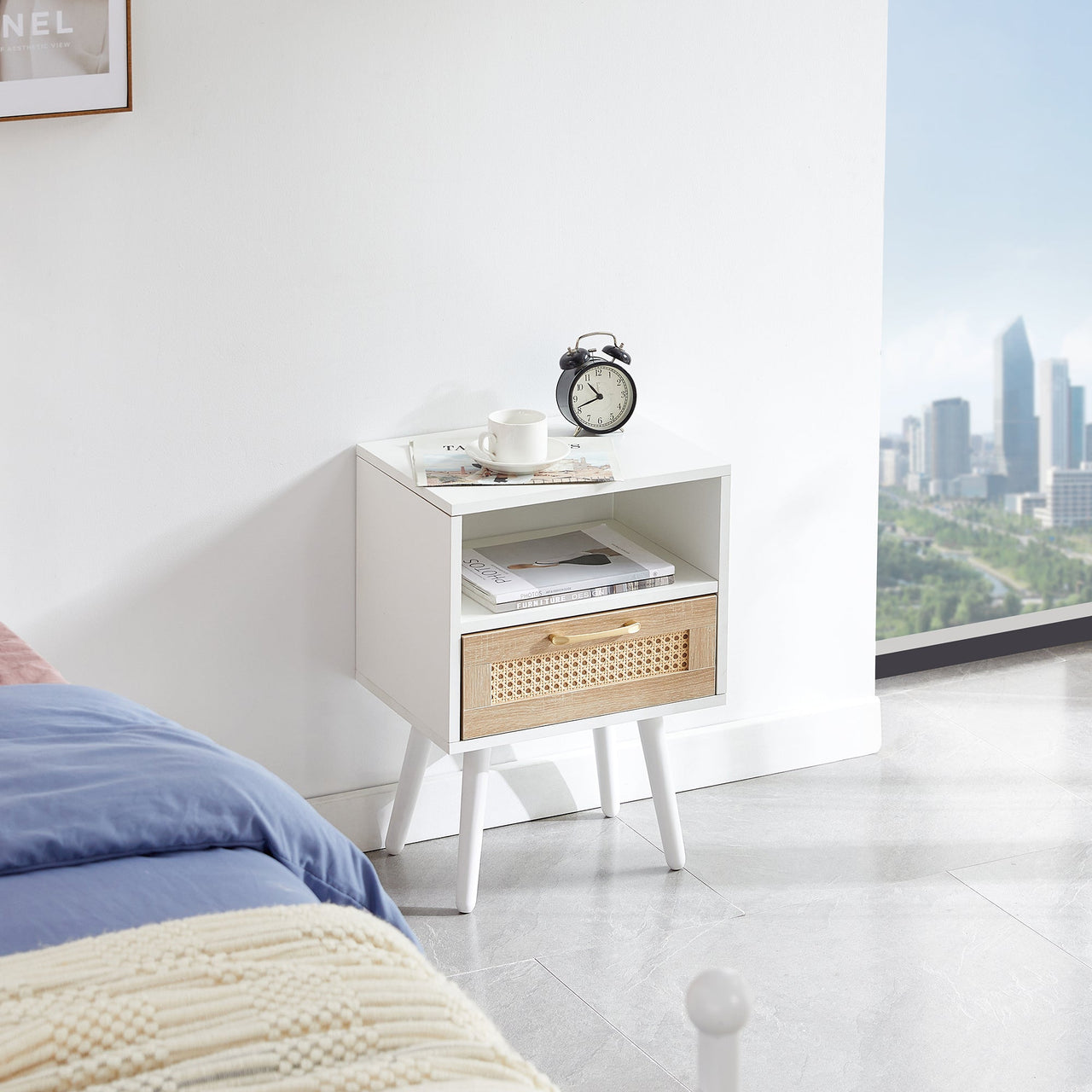 ZENON Wood Nightstand